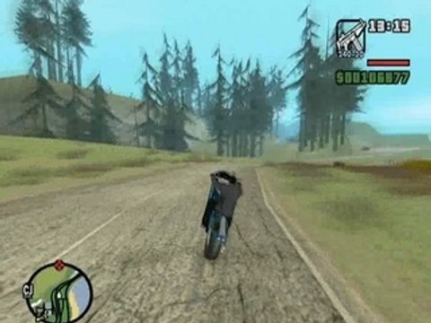 Gta san andreas premenade en rou