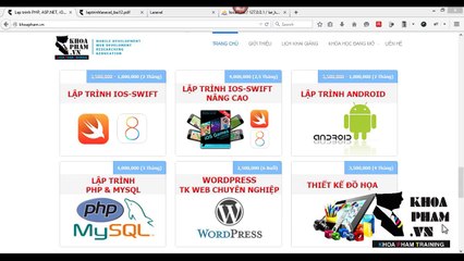 Lập trình Laravel tại KhoaPham.Vn - Bài 23 112 Query Builder