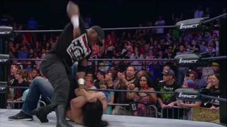 TNA 24 May 2016 - Drew Galloway...Lashley...BRAWL!!!