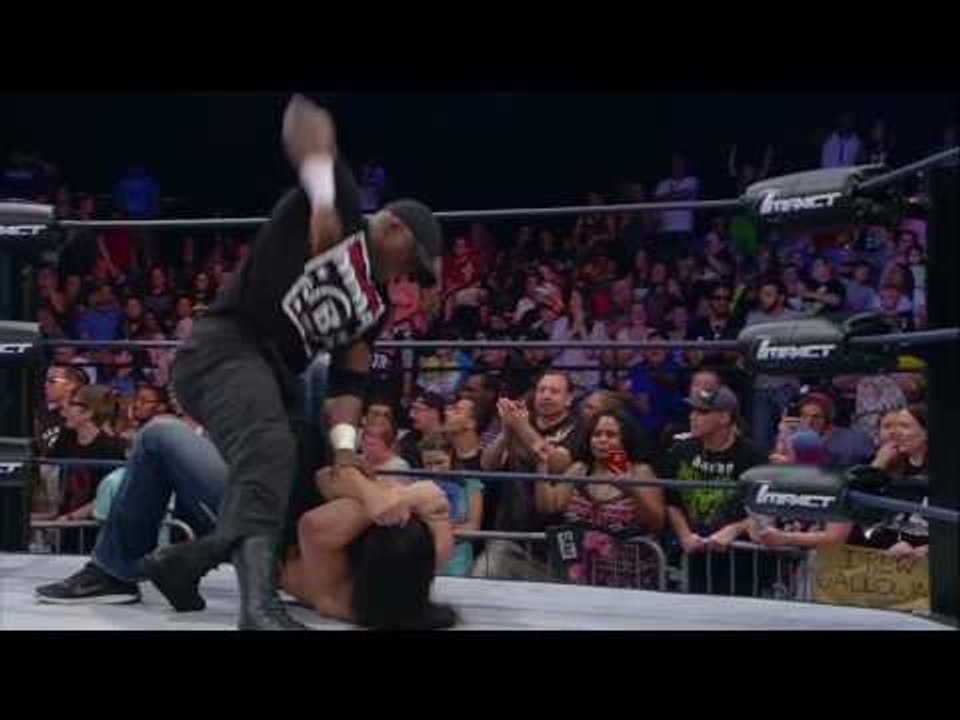 TNA 24 May 2016 - Drew Galloway...Lashley...BRAWL!!!