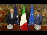 Roma - Dichiarazioni alla stampa Renzi - Stoltenberg (24.05.16)