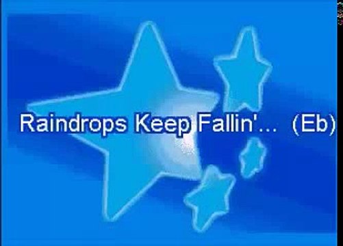RAINDROPS KEEP FALLIN´ON MY HEAD - ORIG.– BJTHOMAS - COVER: KUBI