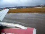 Take-off from London-Luton to Budapest-Ferihegy, Terminal 1