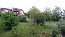 24th May 2016 thunderstorm in Pécel, Hungary with close lightning strikes part 2