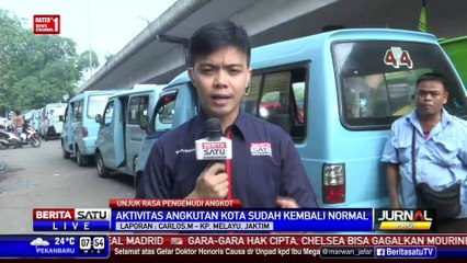 Angkot Kampung Melayu-Karet Kuningan Sudah Beroperasi Normal