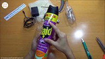 KendinYapProjeleri.NET | Pet şişeden elektrikli süpürge yapımı
