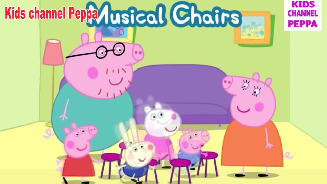 Peppa Pig Peppa Pig's Party Time – Musical Chairs Video for Kids Peppa Pig