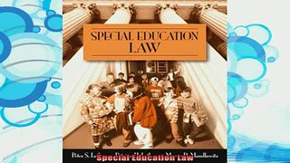 new book  Special Education Law