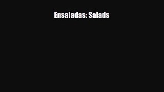 Download Ensaladas/ Salads Ebook Online