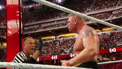 Download Video: Roman Reigns vs. Brock Lesnar - WWE World Heavyweight Championship Match- WrestleMania 31