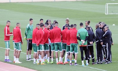 استعدادات أسود الأطلس لودية الكونغو والندوة الصحفية للمدرب هيرفي رونار