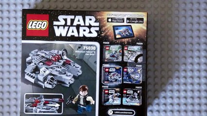 Lego Star Wars Microfighter Millennium Falcon Build (75030)