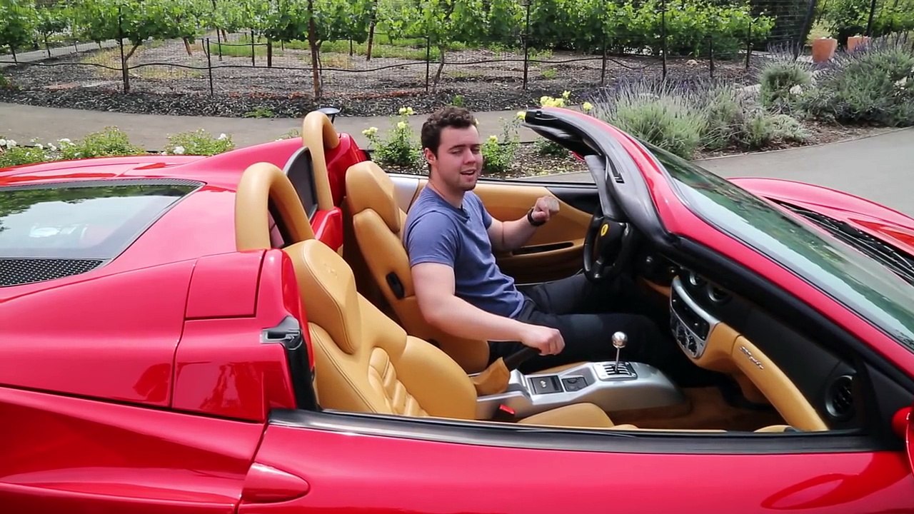 What Its Like To Drive a Gated Manual Ferrari 360 Spider!