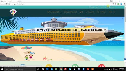 Pencilruler maths worksheets