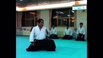 Sakanishi Shihan(6Dan) demonstrate Aikido seiko basic...
