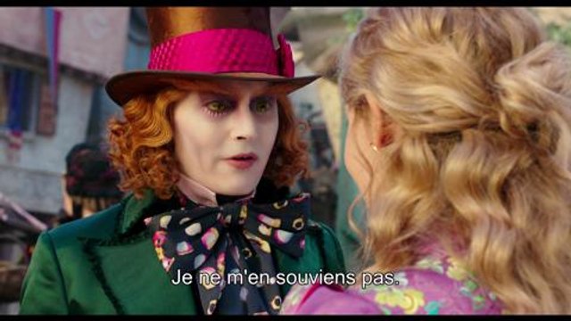 Exclu Alice De l'autre côté du miroir : l'heure est aux retrouvailles pour Alice et le Chapelier fou