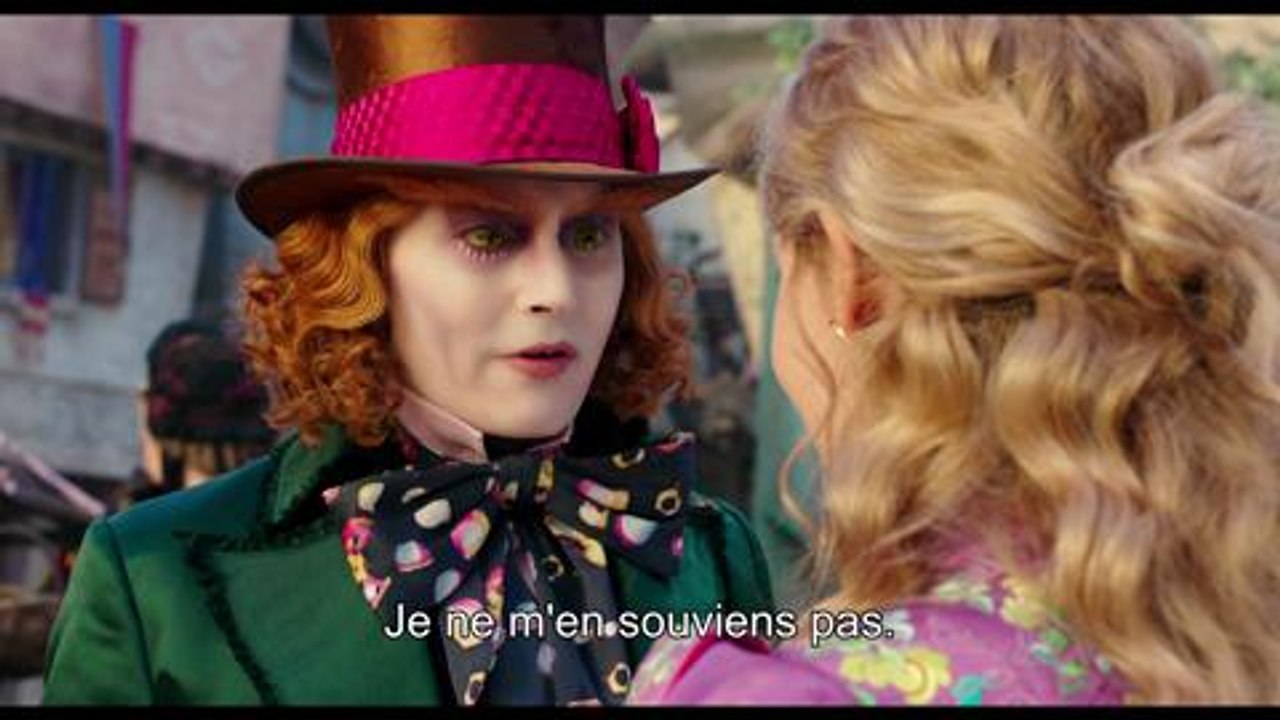 Exclu Alice De l'autre côté du miroir : l'heure est aux retrouvailles pour Alice et le Chapelier fou