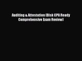 Download Auditing & Attestation (Bisk CPA Ready Comprehensive Exam Review) PDF Online