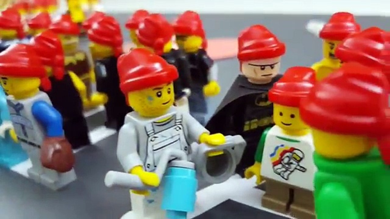 Merry Christmas and Thank you to Santa Claus with lego