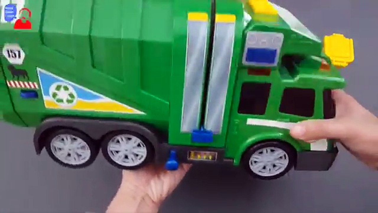 Don't waste food for kids with Garbage Truck