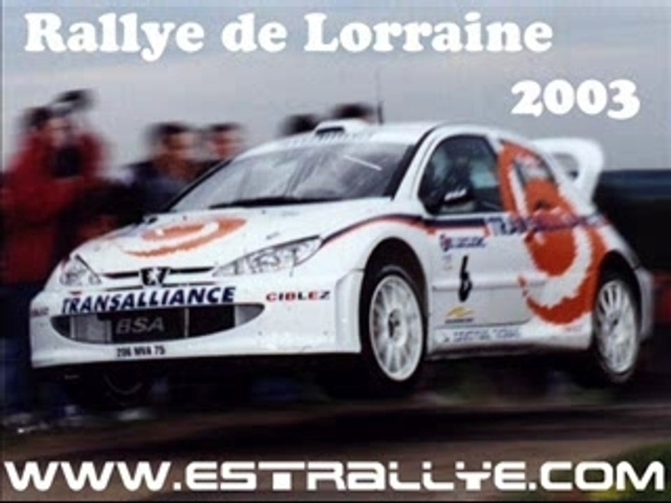 Rally de lorraine 2003