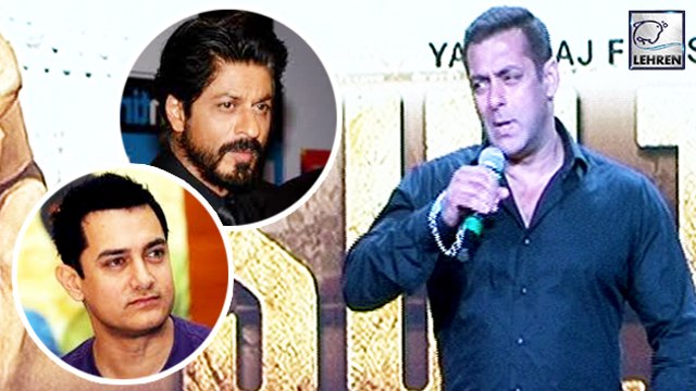 Salman Khan Takes Dig At Shahrukh & Aamir At Sultan Trailer Launch
