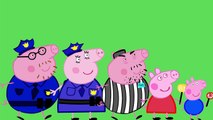 Peppa pig Crying kidneping policeman Finger Family Nursery Rhymes Lyrics new episode 2016