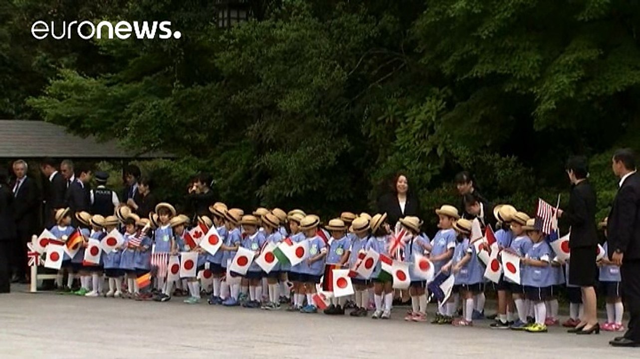 Auftakt am shinto-schrein: staats- und regierungschefs zum g7-gipfel in japan eingetroffen