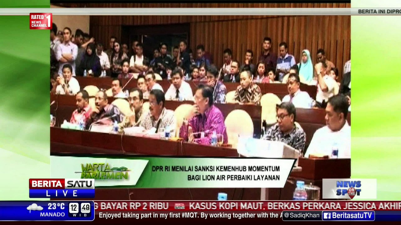 DPR: Sanksi Kemenhub itu Momentum Lion Air Perbaiki Layanan