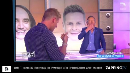 TPMP : Matthieu Delormeau et François Viot s’embrassent avec passion