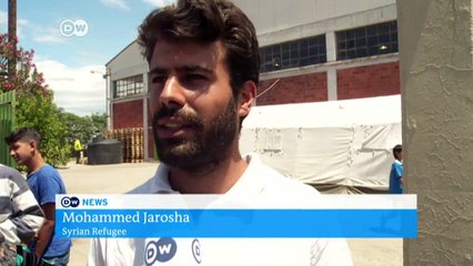 Refugees complain of bad conditions in new camps | DW News