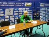 2014-12-05 Волейбол Пресс-конференция  Панкова Вадима «Заречье» (Одинцово)