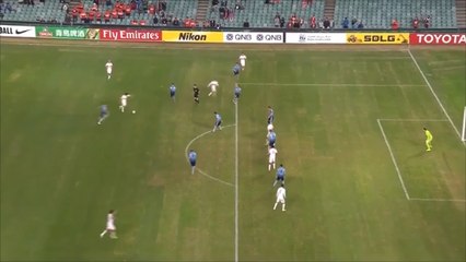 Hao Junmin's 27-Yard Stunner Puts Shandong Luneng Through To The QF Of Asian Champions League in the 89th minut!