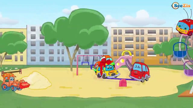 Carros Para Niños. Grúa, Camión, Camión de basura. Capitulos Completos. Tiki Taki Carros