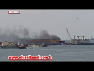 İstanbul Tuzla'daki patlamadan ilk görüntüler