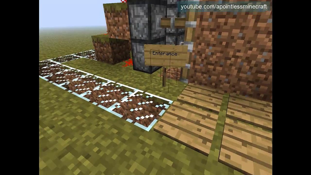 World's Biggest Minecraft Piston Door!!!