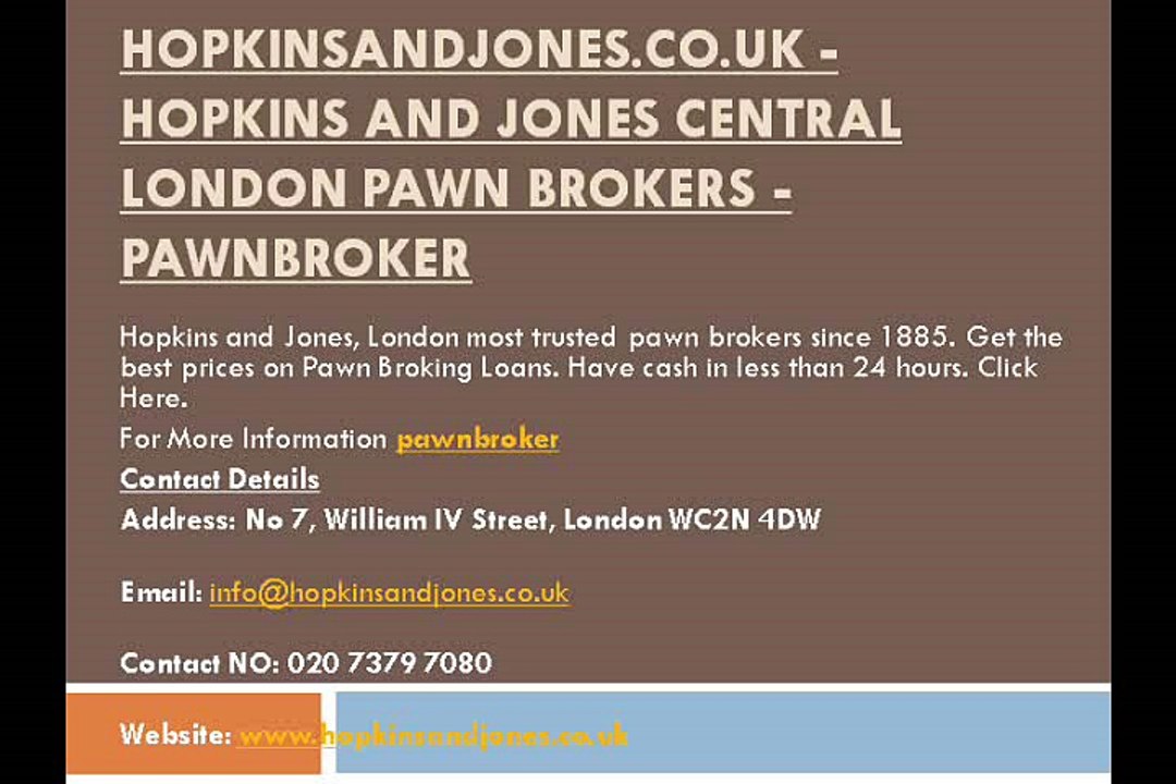 pawnbroker