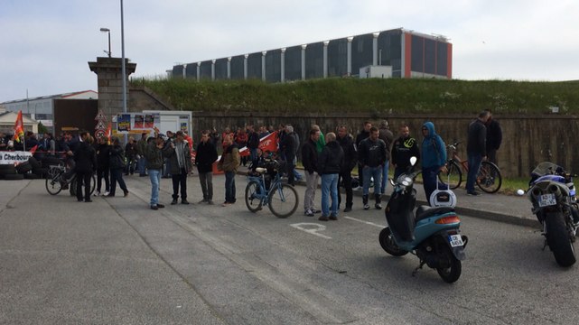 Blocages Loi El Khomri Cherbourg