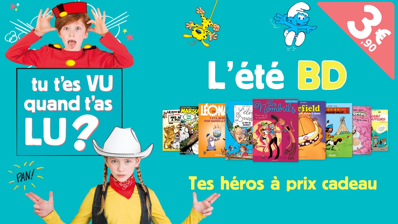 L'été BD : Tes héros à prix cadeau !