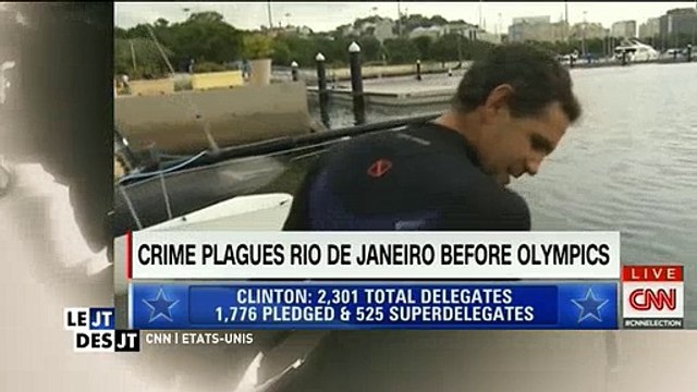 Les agressions se multiplient et sont de plus en plus violentes à Rio avec les JO - Regardez