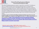 2021 Patient Handling Equipment Market Type of Care (Bariatric Care, Critical Care, Wound)