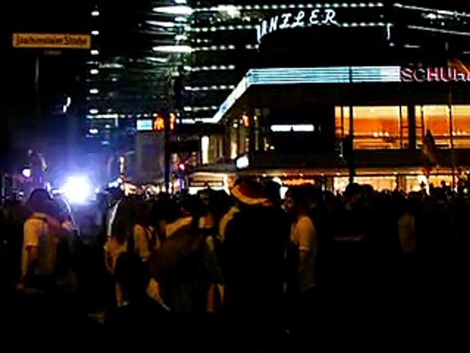 Berlin after football match Germany - Turkey, Euro 2008, -23