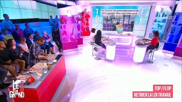 Roselyne Bachelot se dit inquiète pour le pays dans Le grand 8 - Regardez