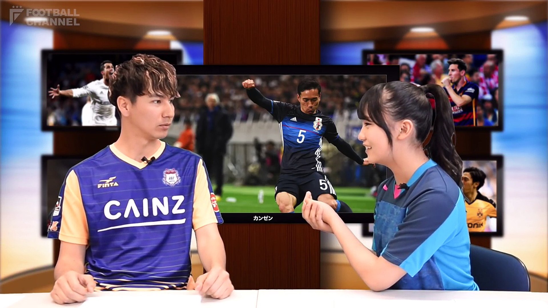 小嶋真子がサッカー番組mcに就任 華麗にゲストを転がす F Chan Tv Akb48 公式 Dailymotion Video