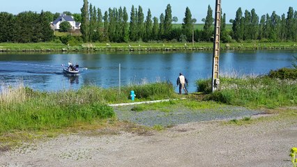 Entraînement d'une équipe cynophile de gendarmerie du Calvados