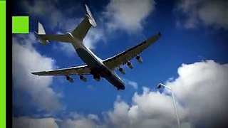 Biggest plane on Earth lands in Australia
