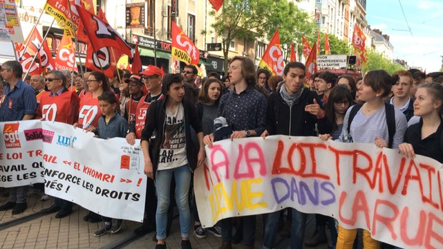 Manifestation contre la loi Travail