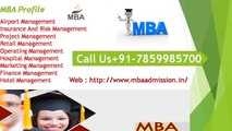 Top MBA Courses in India | 7859985700