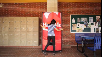 Coca-Cola Hug Machine