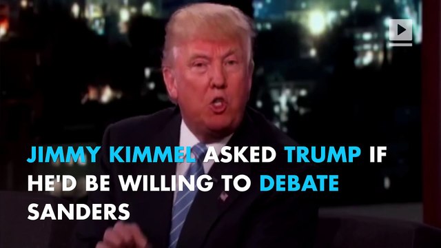 Game on: Bernie Sanders and Donald Trump just agreed to debate